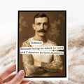 "Tattoos: Because Being An Adult Is Hard" Greeting Card
