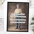 "Threw My Back Out Sleeping..." Greeting Card