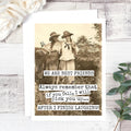 "We Are Best Friends...." Greeting Card