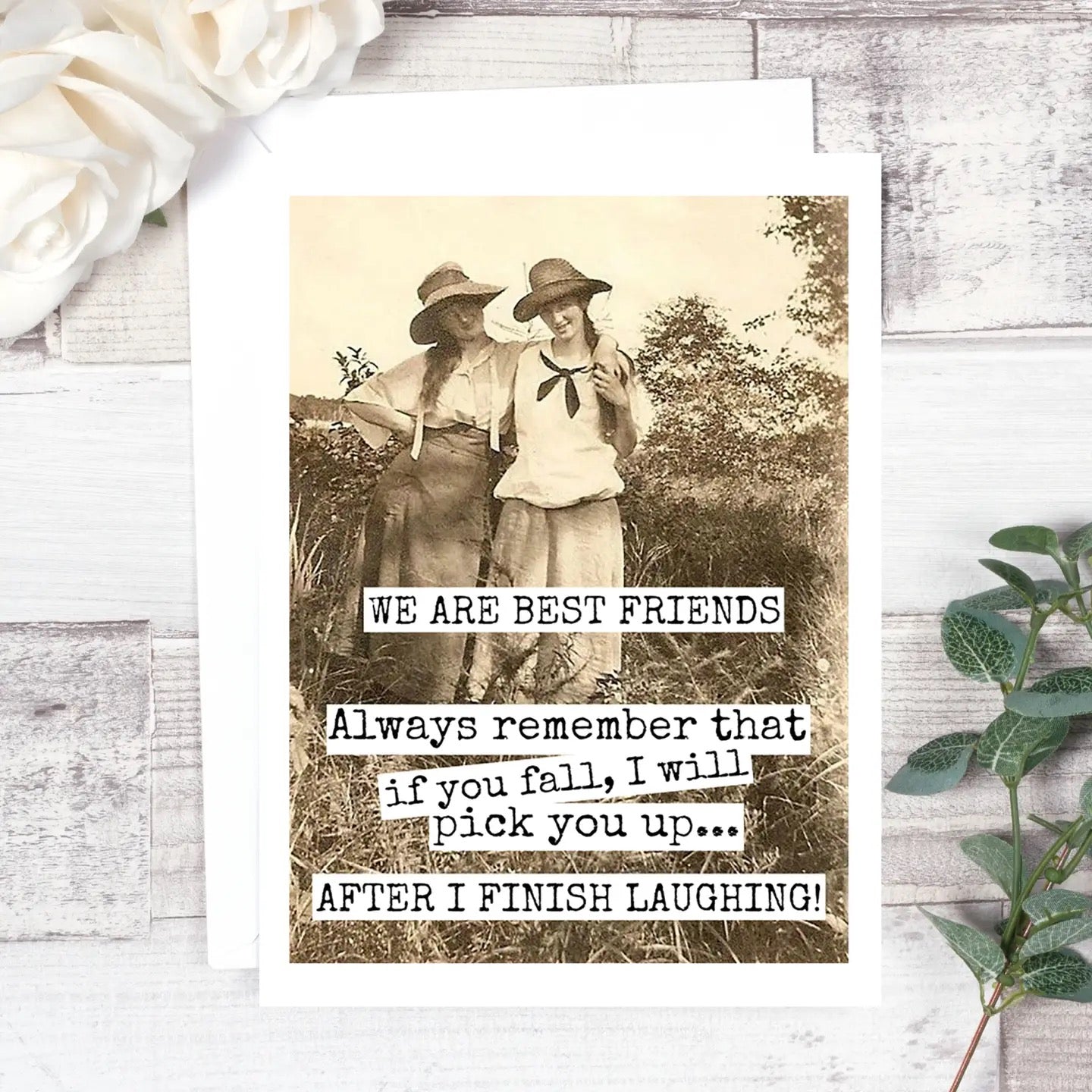"We Are Best Friends...." Greeting Card