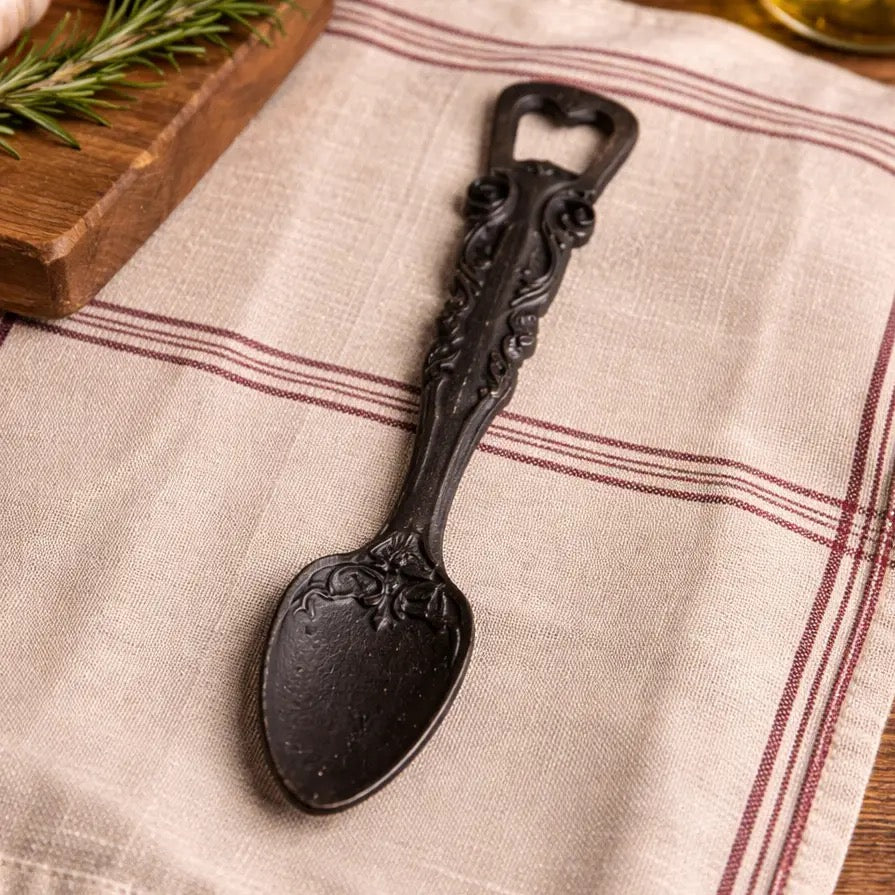 Cast Iron Bottle Opener | Choice of Fork or Spoon