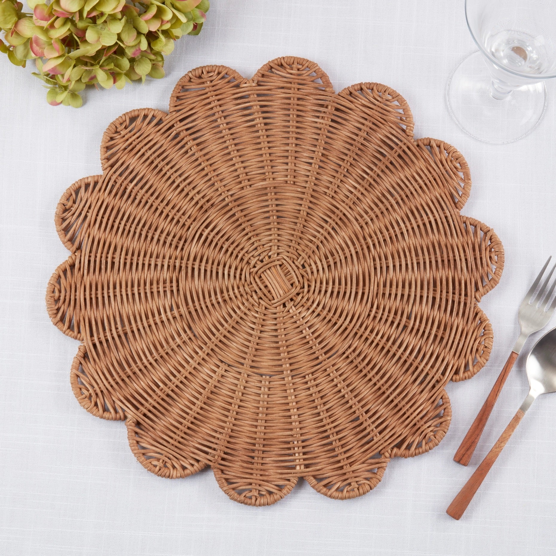 Rattan Placemat |15" Dia