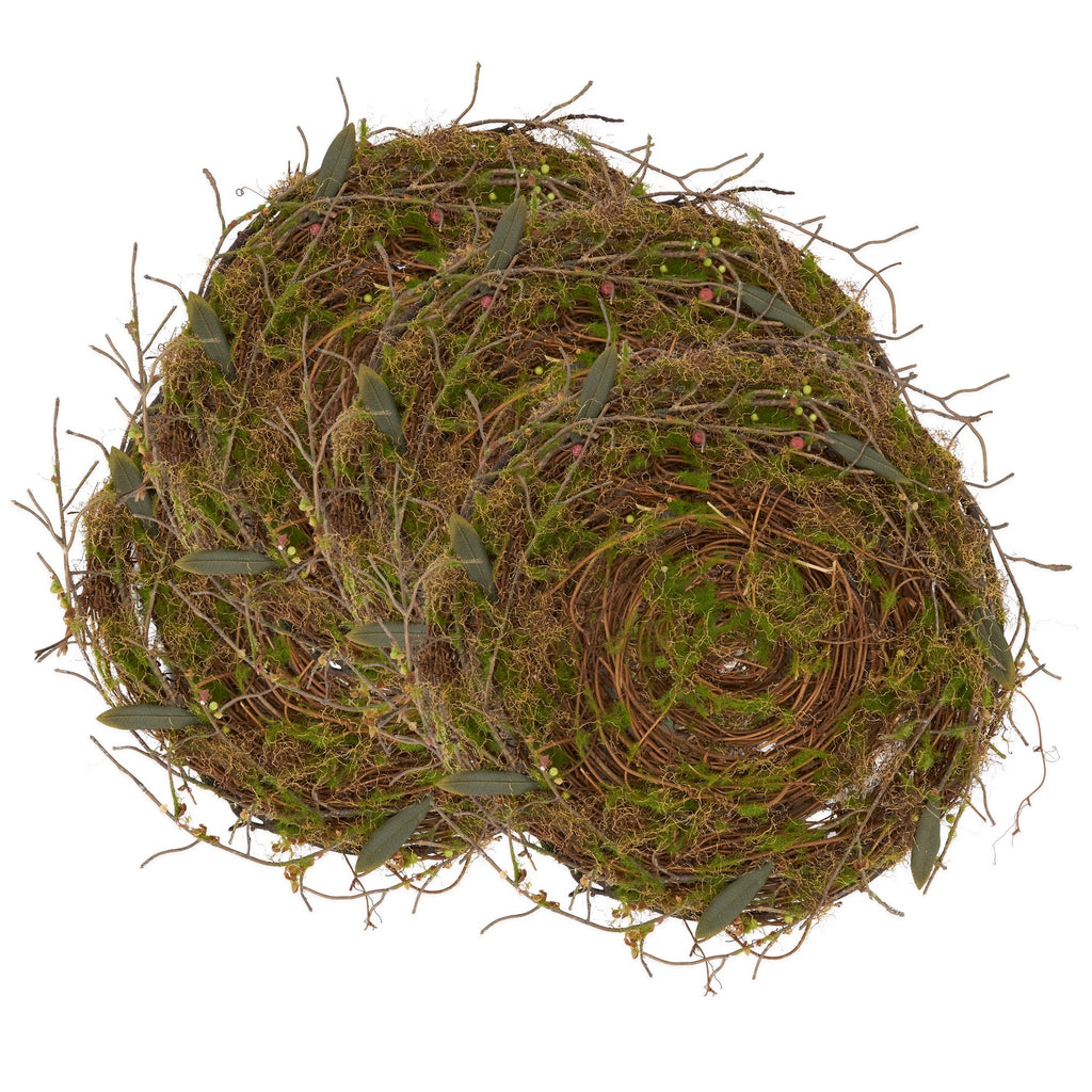 Twig and Moss Placemat | 15" Dia