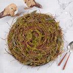 Twig and Moss Placemat | 15" Dia