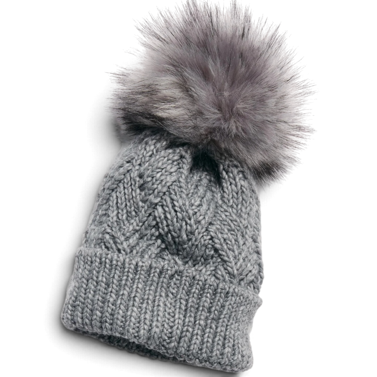 Freedom Faux Fur Beanie | Gray