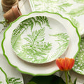 Spring Verde Coupe Salad Plate