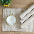Jute & Ivory Ombre Placemats | Set of 4