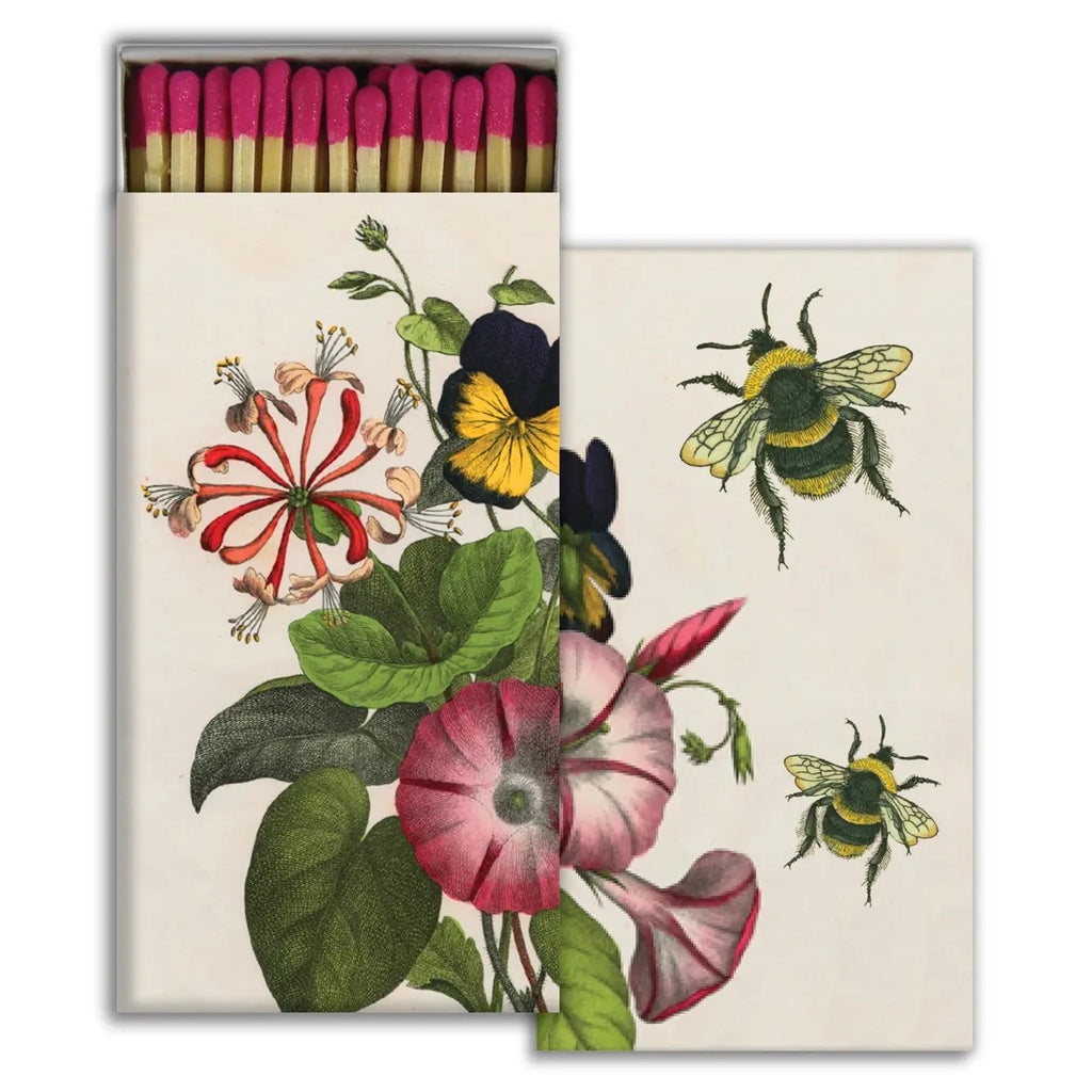 Bee, Pansy, Honeysuckle, Morning Glory Matches