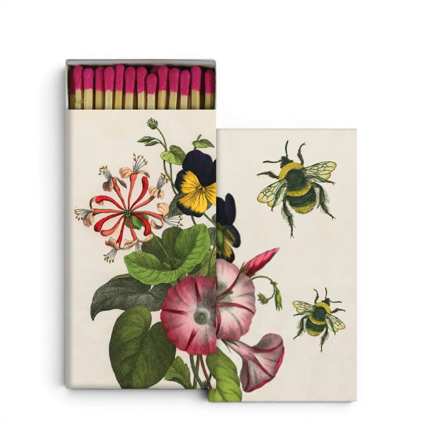Bee, Pansy, Honeysuckle, Morning Glory Matches