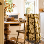 ADDY Throw Blanket | Ochre