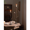 Rustic Iron Taper Candle Holder | Two Sizes