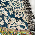 VERONA Throw Blanket | Cerulean