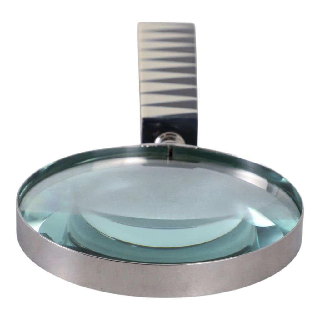 Magnifying Glass w/ White & Black Resin Handle