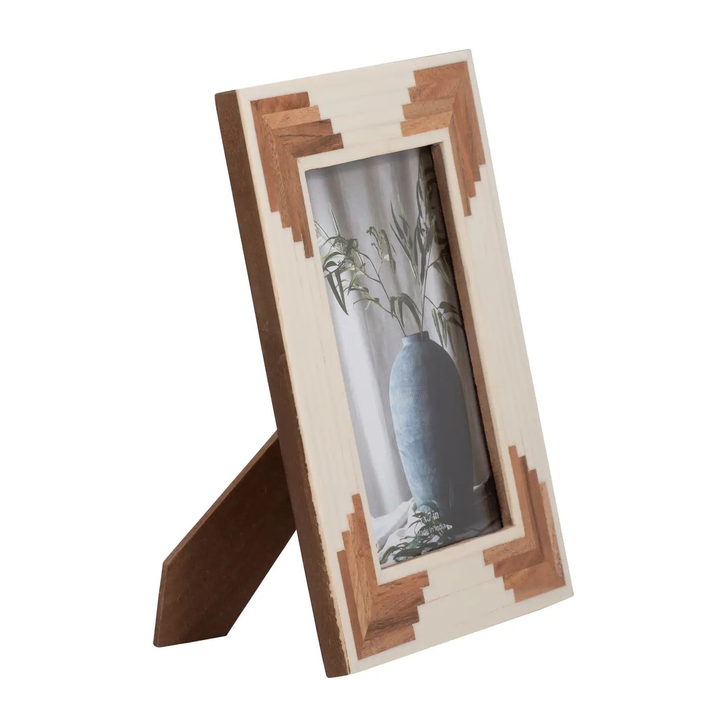 Wood Resin Cascading Photo Frame | 5x7