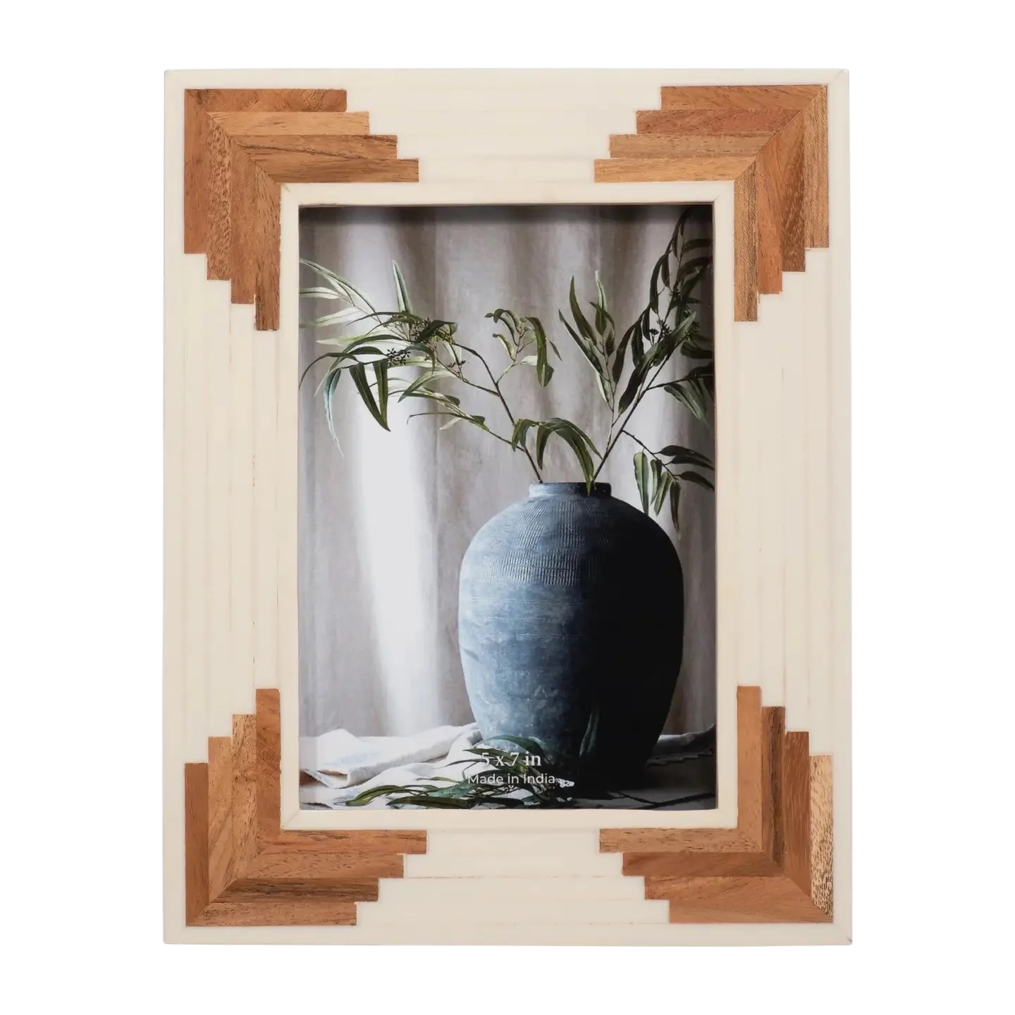 Wood Resin Cascading Photo Frame | 5x7