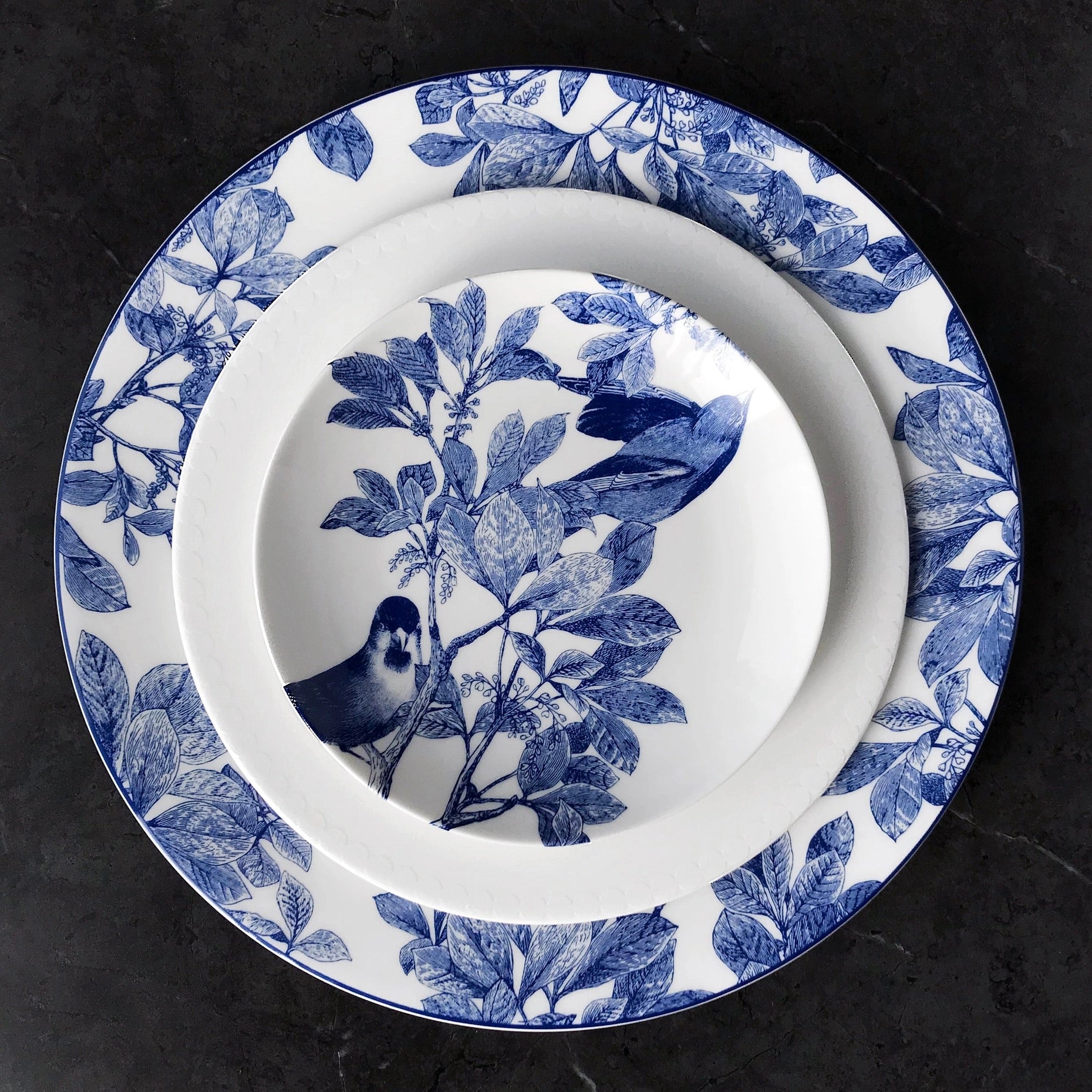 Arbor Blue Birds Small Plate
