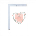 “Our Hearts Are with You" Greeting Card
