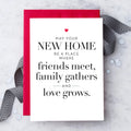 New Home Greeting Card