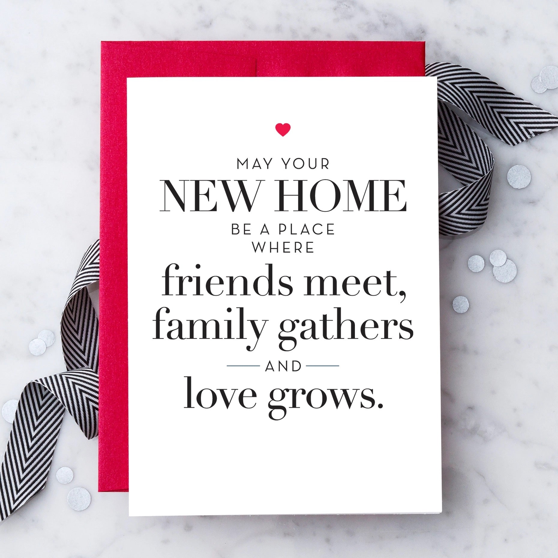 New Home Greeting Card