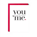 "You Mean the World To Me" Greeting Card