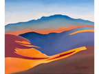 "East Fall Blue Ridge No. 1-A" Framed Oil Painting