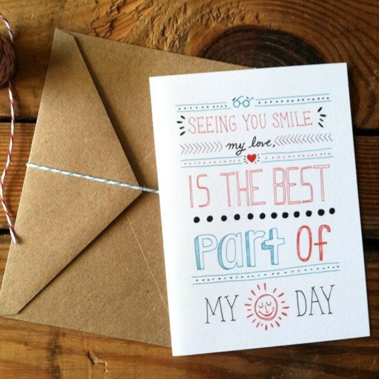 "Seeing You Smile" Greeting Card