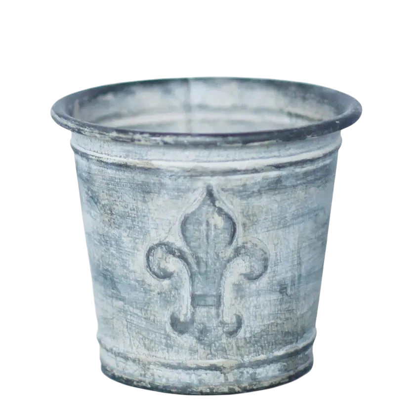 Fleur De Lis Flower Pot