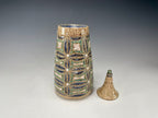 Stoneware Bud Vase/Lidded Vessel