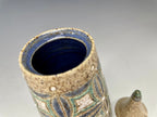 Stoneware Bud Vase/Lidded Vessel