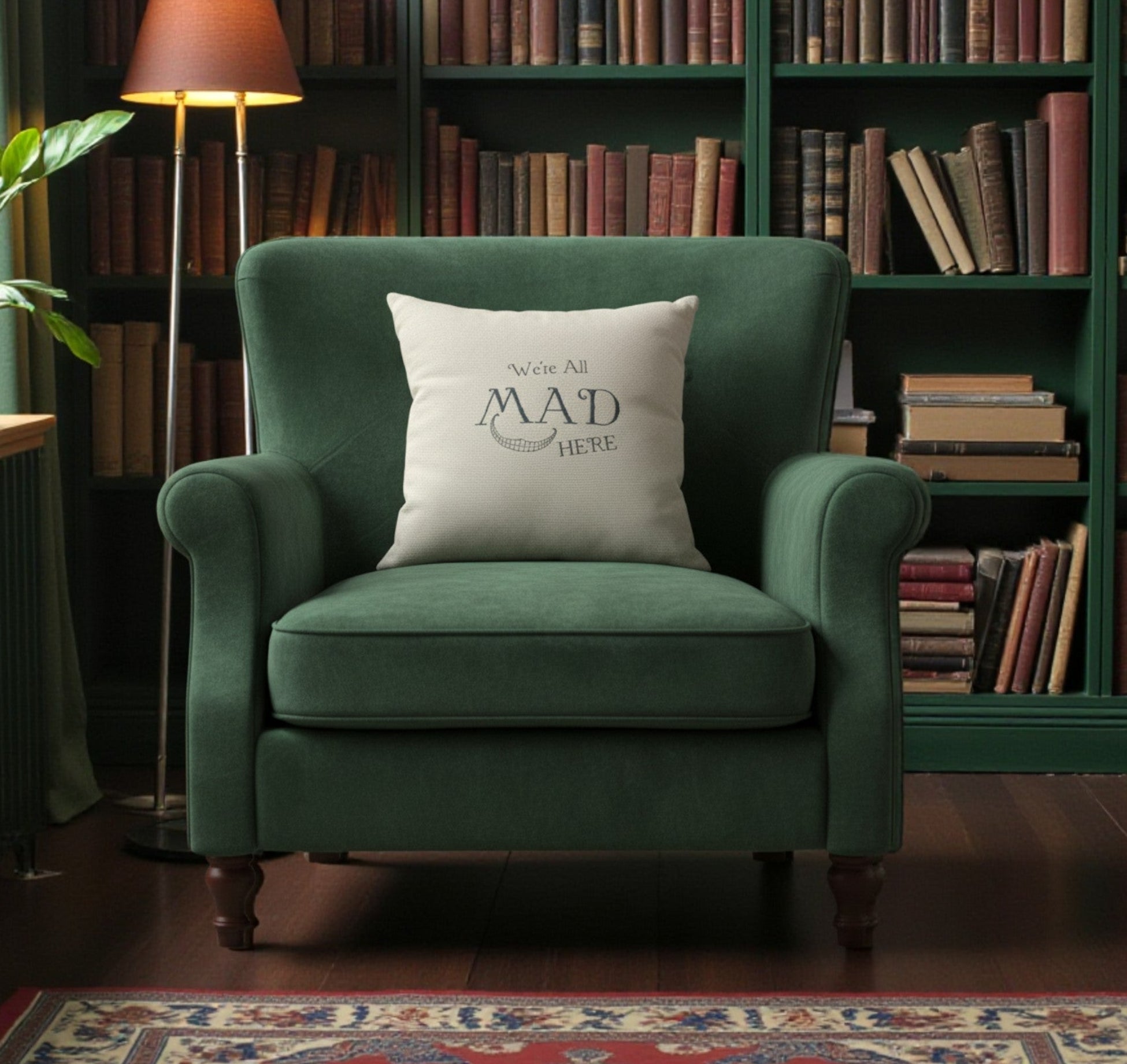 We Are All MAD - Quote Pillow