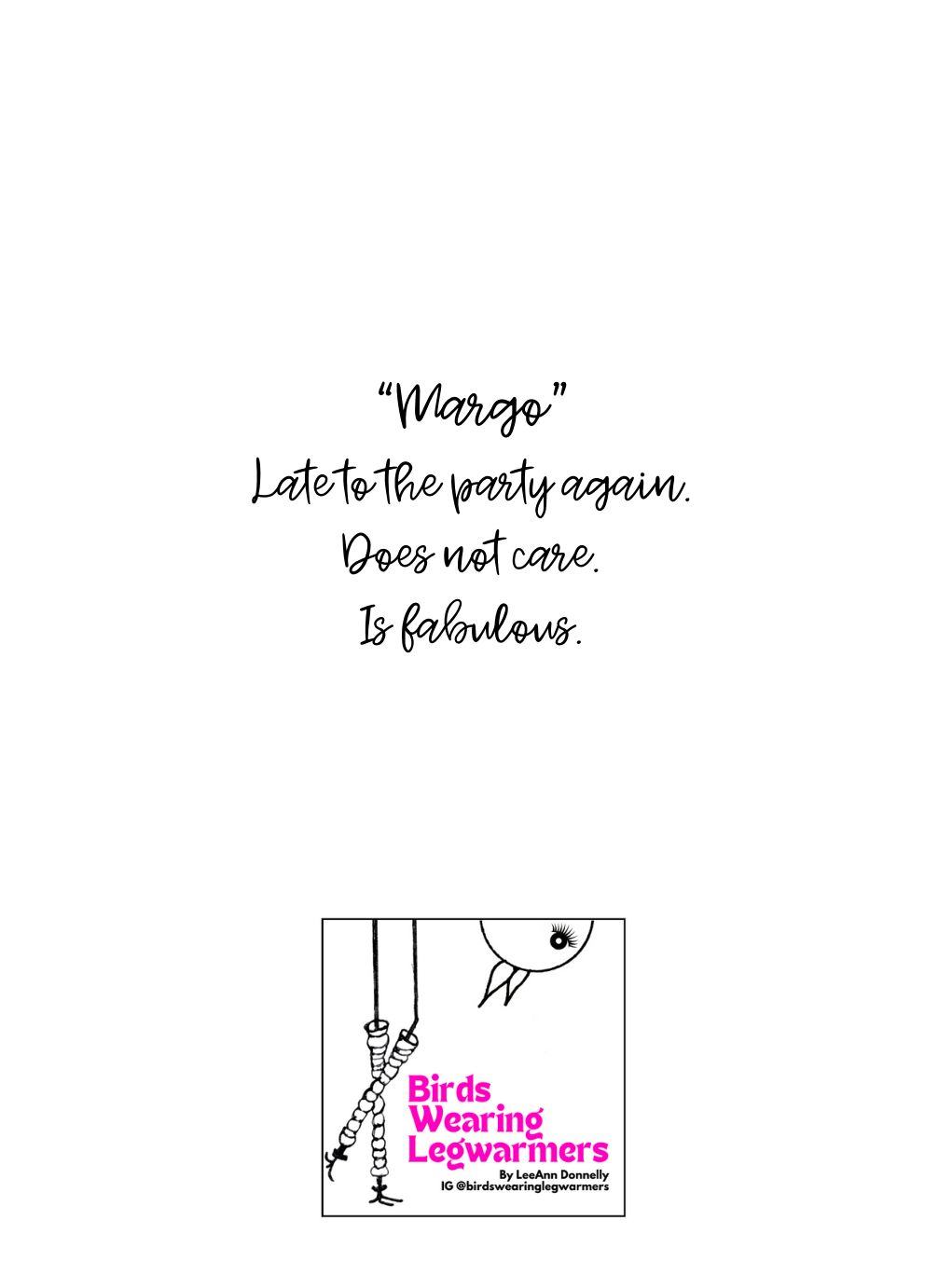 "Margo" Greeting Card