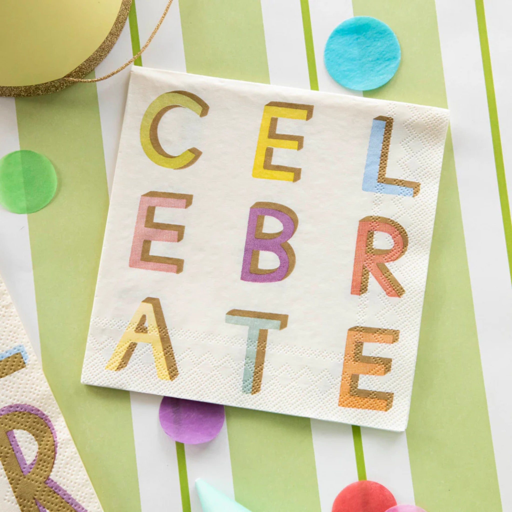 Celebrate Cocktail Napkins