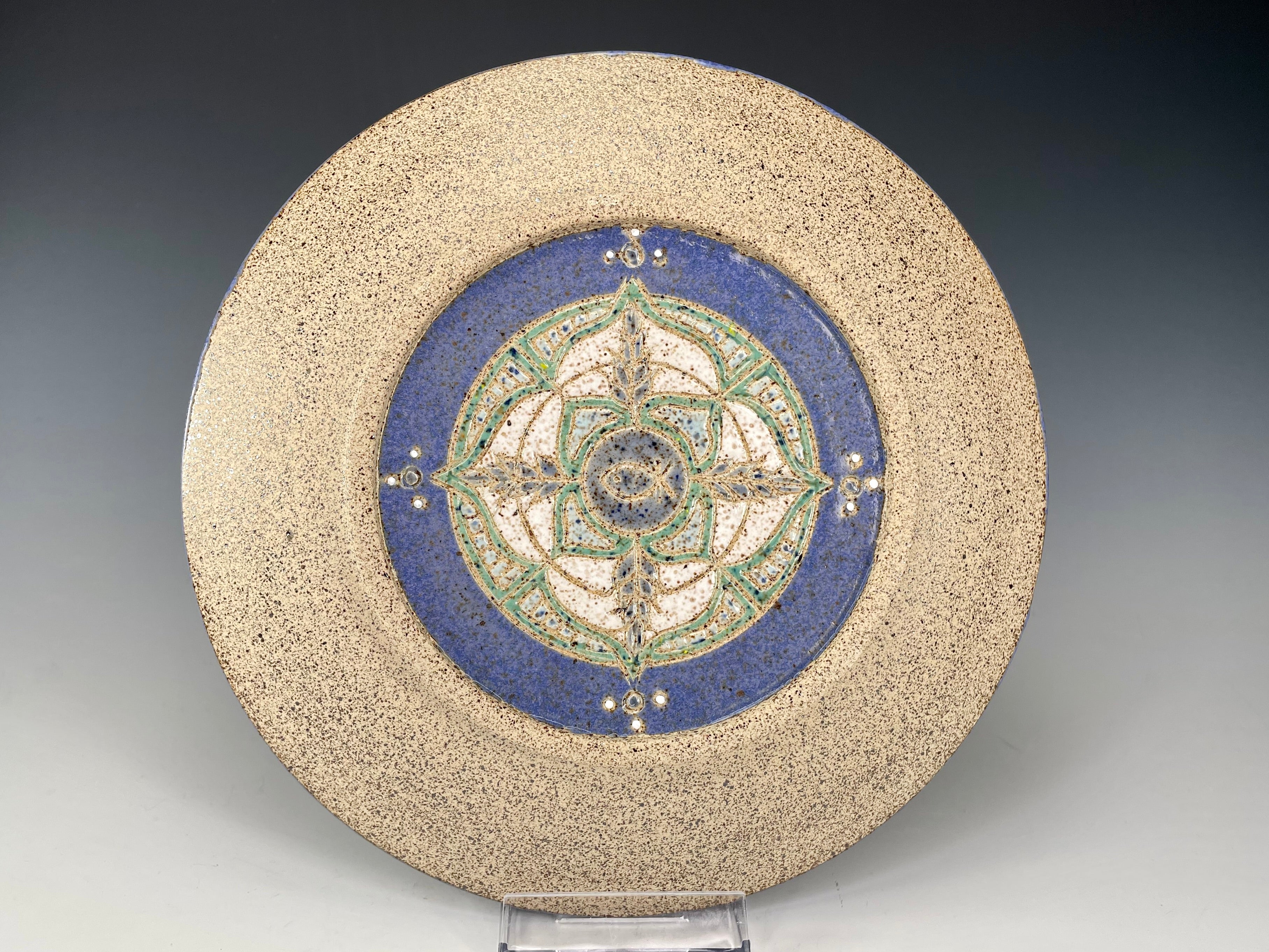 “Guidance” Stoneware Plate