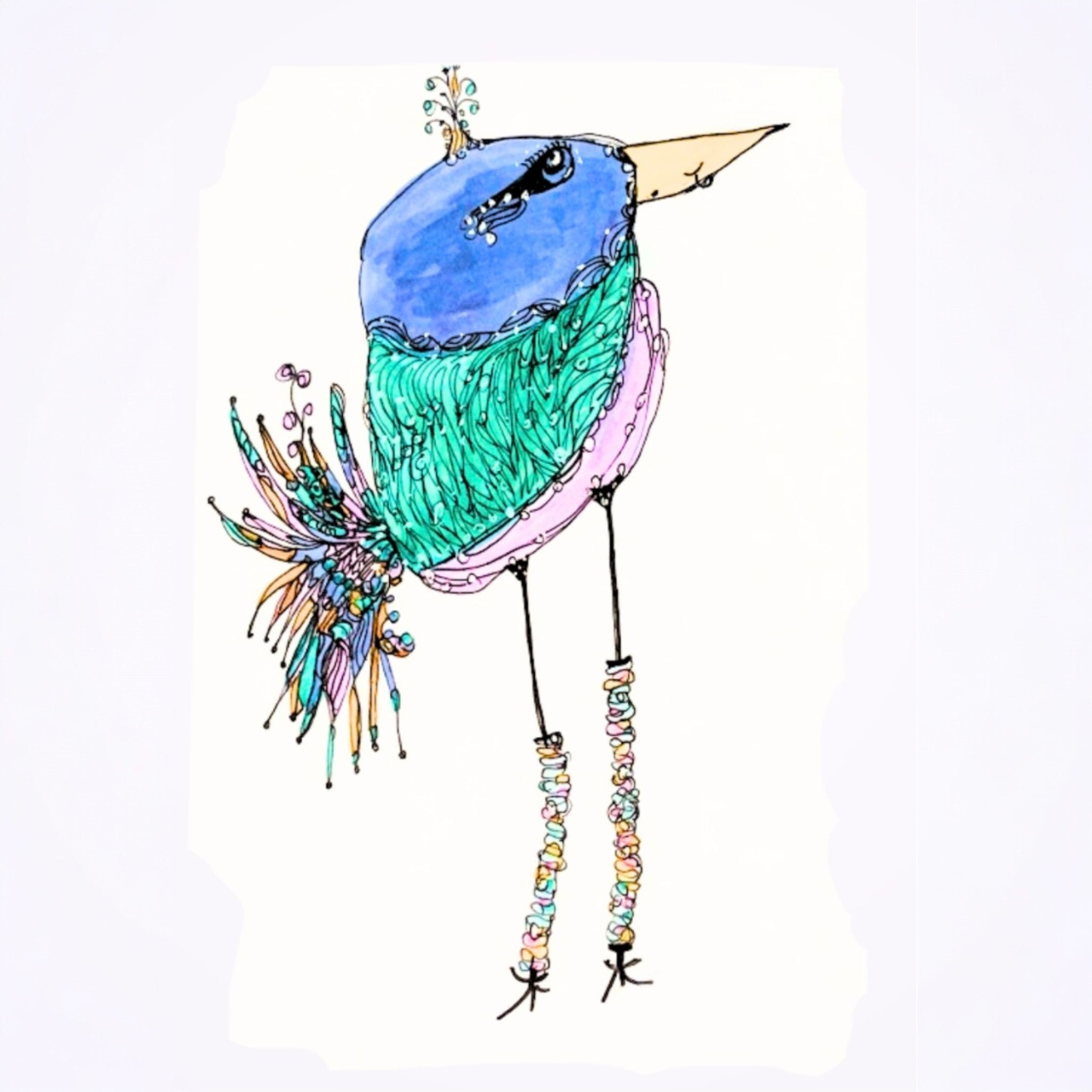 "Percy" Greeting Card