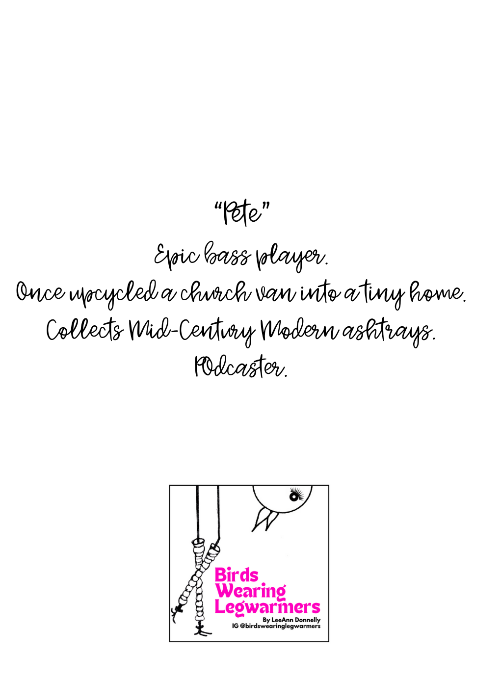 "Pete" Greeting Card