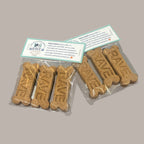 Peanut Butter Oat Dog Bone Treats