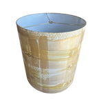 Yellow & Gold Lamp Shade 15"
