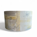 Gold, Silver, Yellow & Gray Lamp Shade 18"