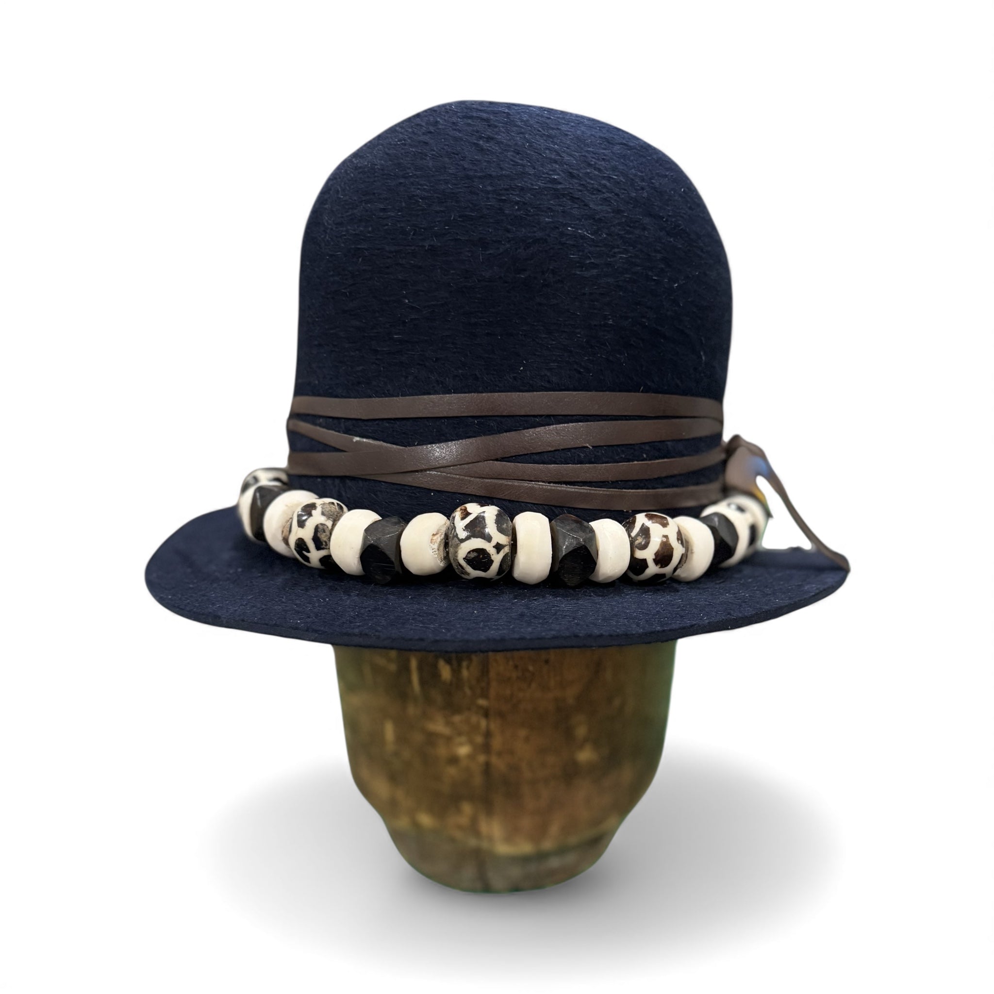 "Regent Bowler" High Open Crown Fedora