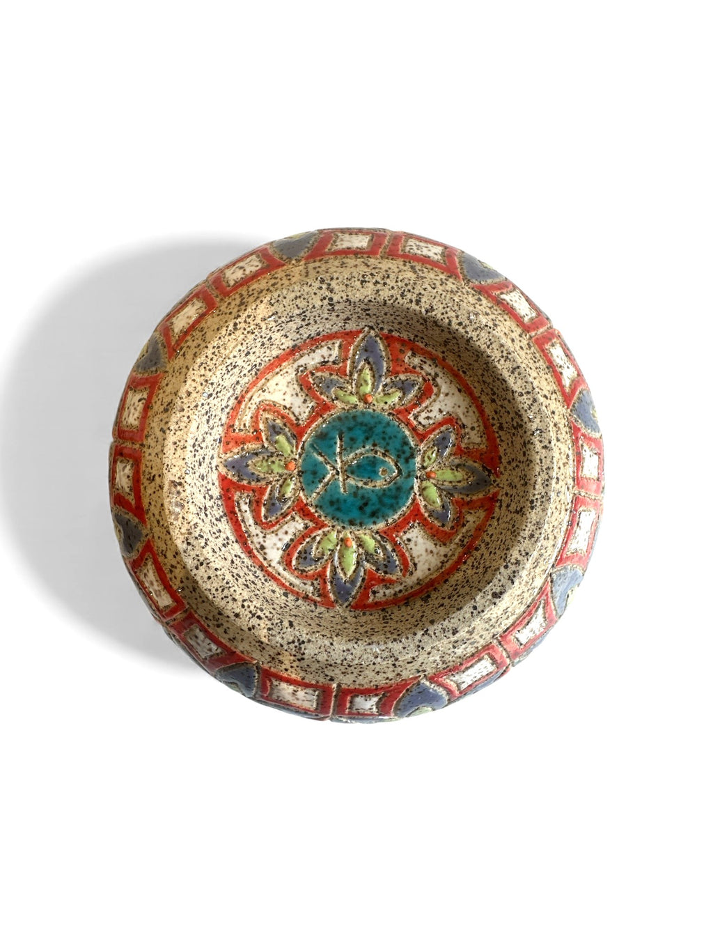 “Party Pair” Stoneware Bowl & Spoon Set