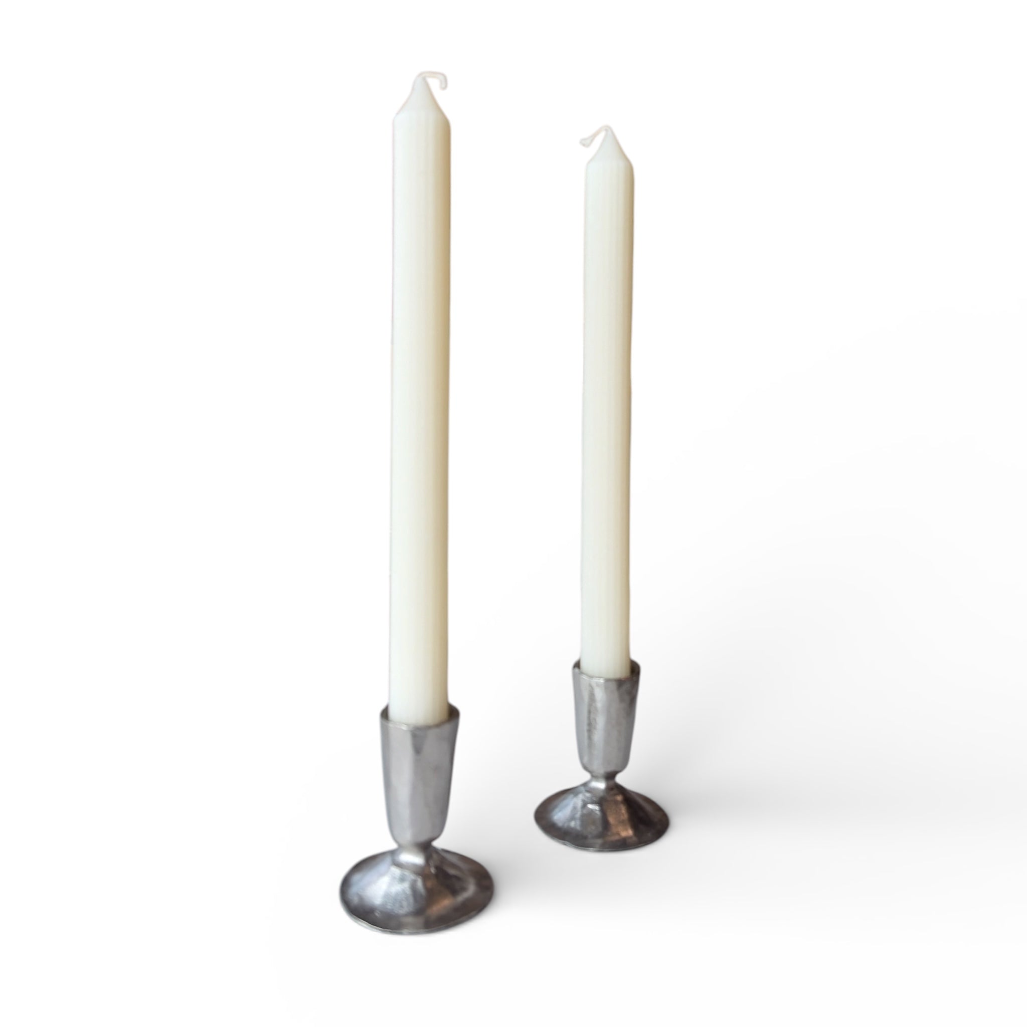 Nickel Plated Jon Candlestick