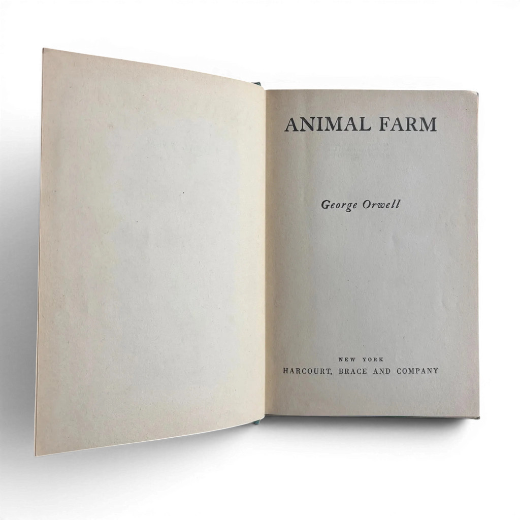 Animal Farm | George Orwell | First American Edition 1946 | Harcourt Brace