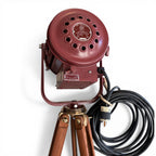 Mole-Richardson Baby Solarspot Vintage Film Lamp | Surveyor Tripod Floor Lamp