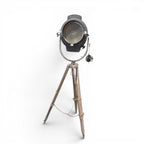 The ABC Lamp — Bardwell & McAlister Stage Light on Bausch & Lomb Telescope Tripod