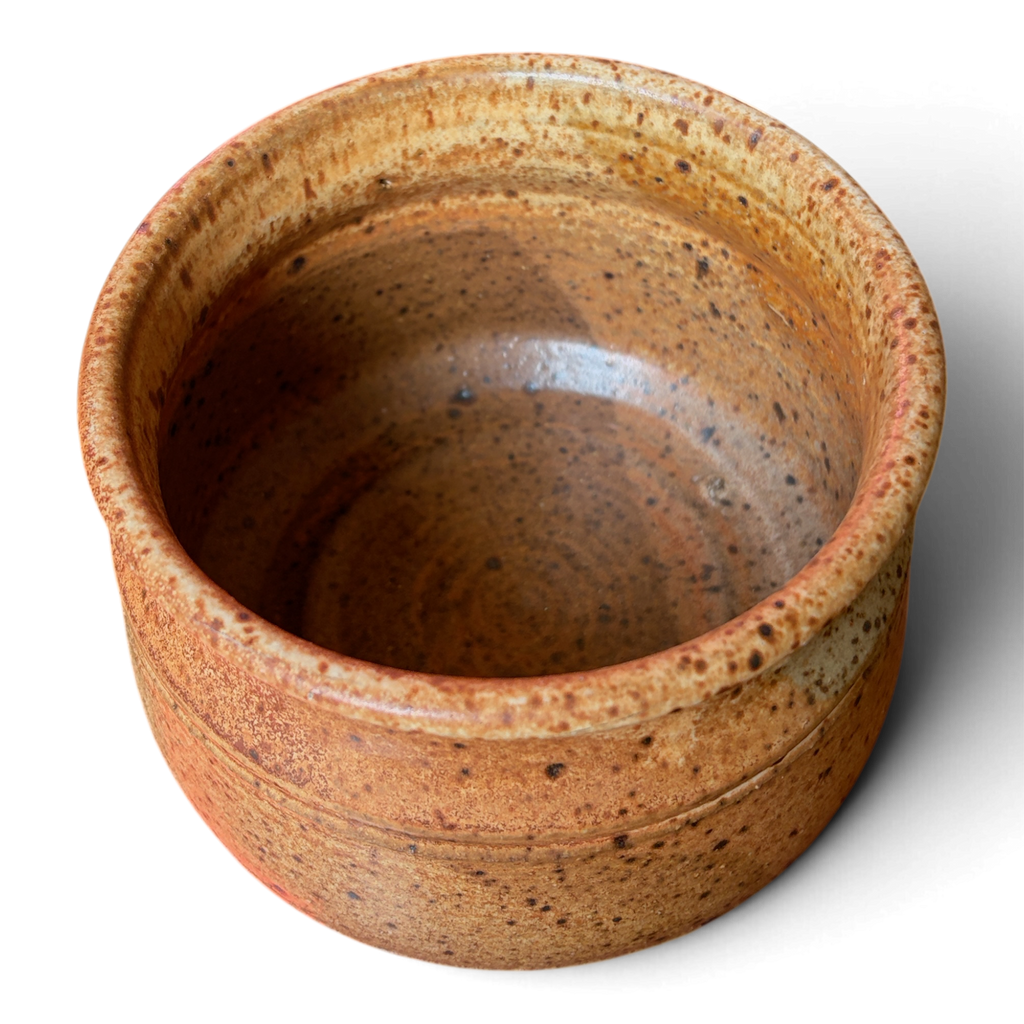 Hand-Thrown Stoneware Bowl | Signed, Alfred-Style Studio Pottery