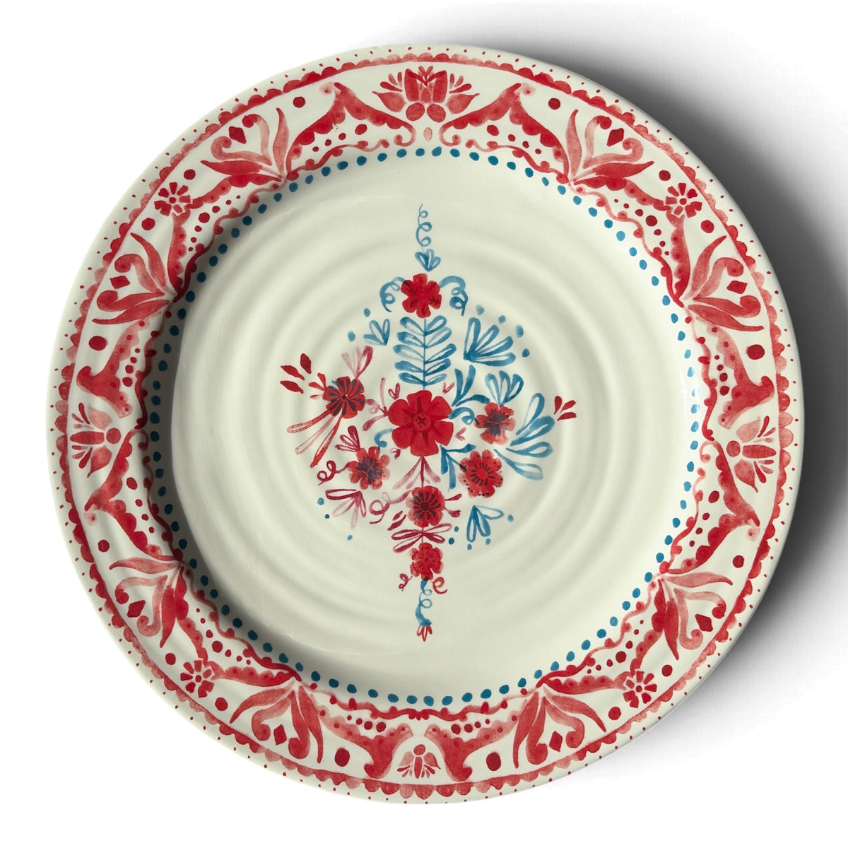 ENCHANTED DEER Ceramic Dinner Plate