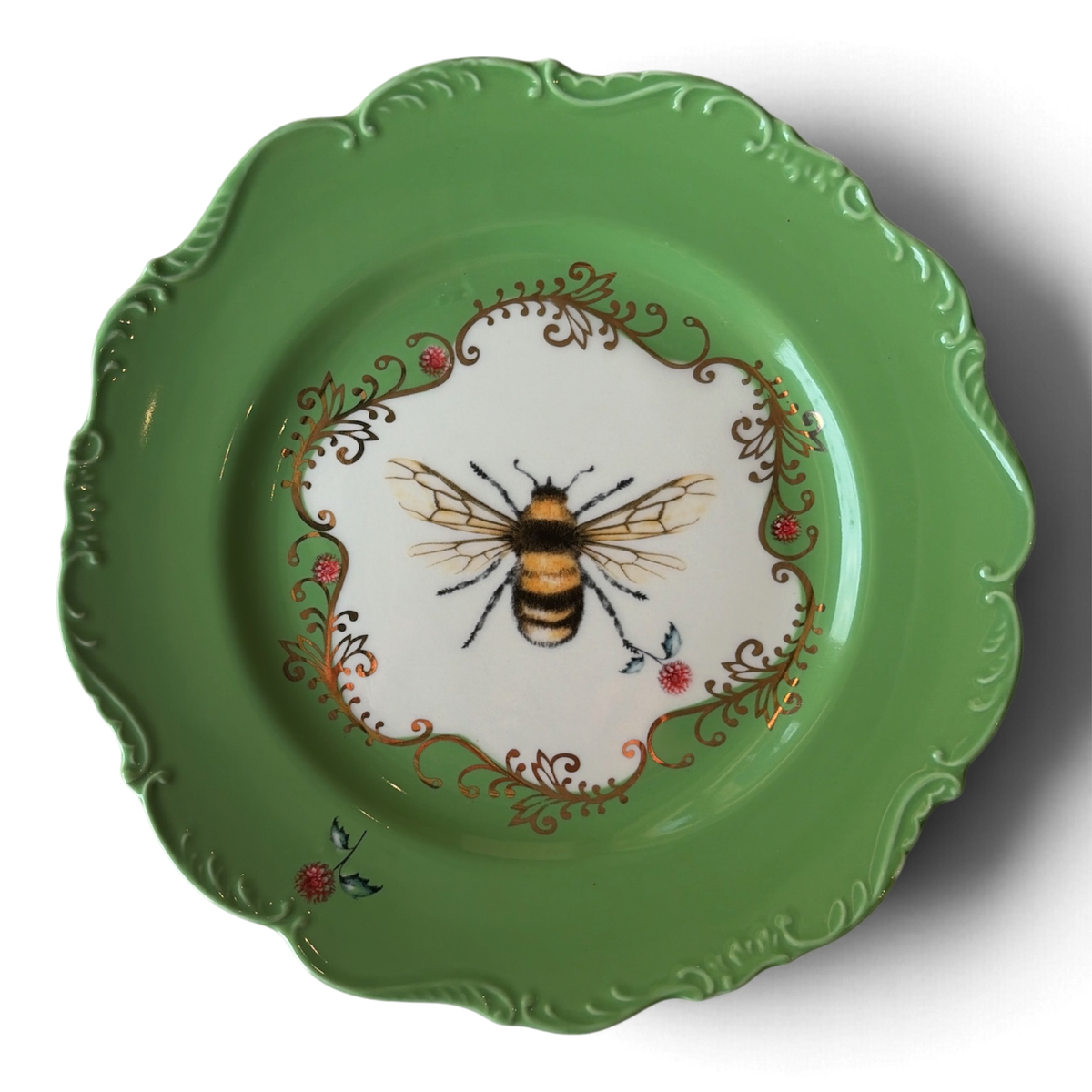 BUMBLEBEE Dessert Plates | Set of 4