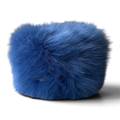 Cornflower Luxurious Faux Fur Pillbox Hat | Large