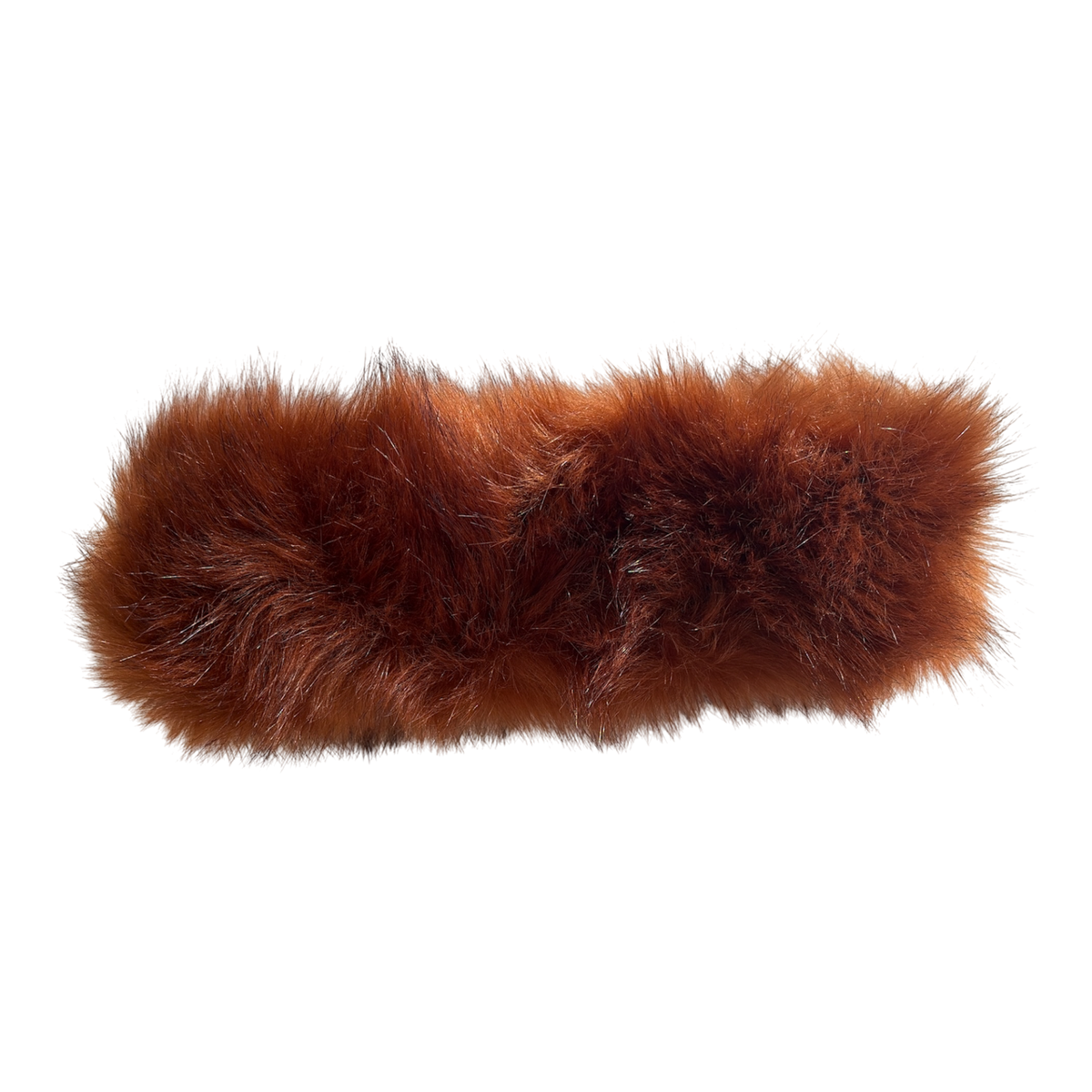 Faux Fur Versatile Headband & Scarf | Brown