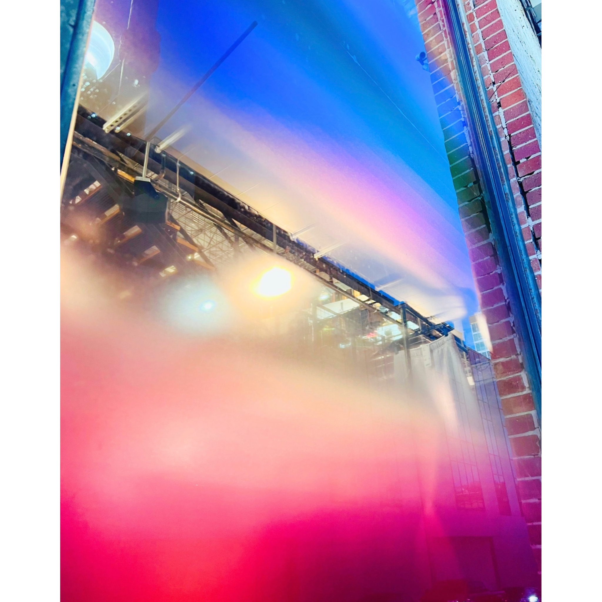 Pink Metal Window | DOWNTOWN SERIES